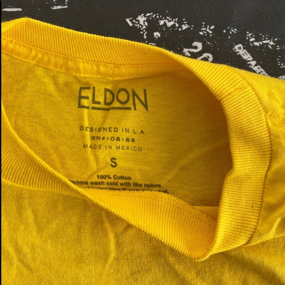 Yellow “Don’t Trip” Graphic Tee - Picture 2 of 3